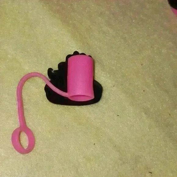 Silicone Reusable Straw Topper 10mm 0.4in - Picture 2 of 2
